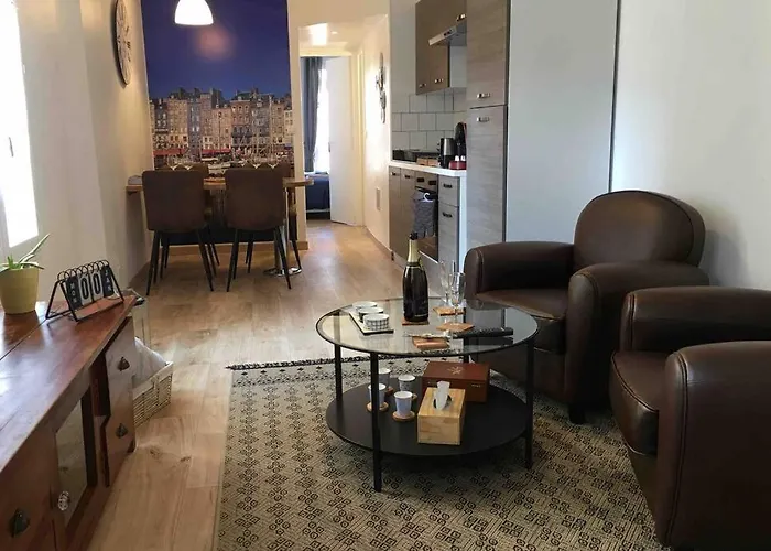 Apartament Le Logis Des Lavandieres, Au Coeur De Honfleur