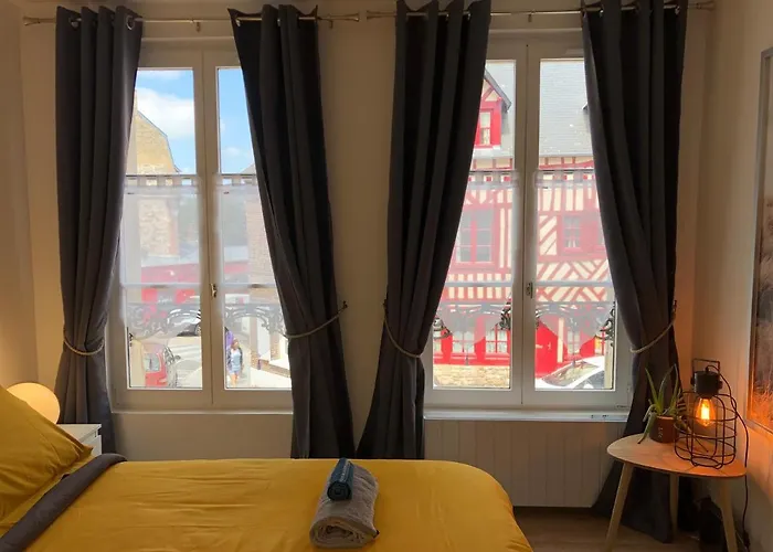 דירה Le Logis Des Lavandieres, Au Coeur De הונפלר